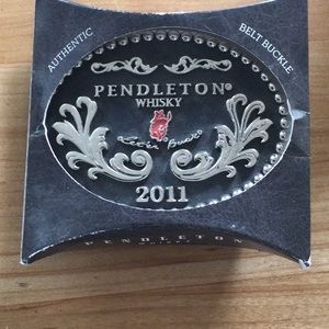 Pendleton Whisky belt buckle